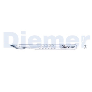 Bisturis Desechables con Mango Nº 24 Caja 10 Unids